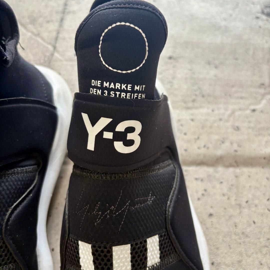希少☆Ｙ－３ (ワイスリー)☆スベロウ☆ブラックスニーカー☆ヨウジヤマモト☆42