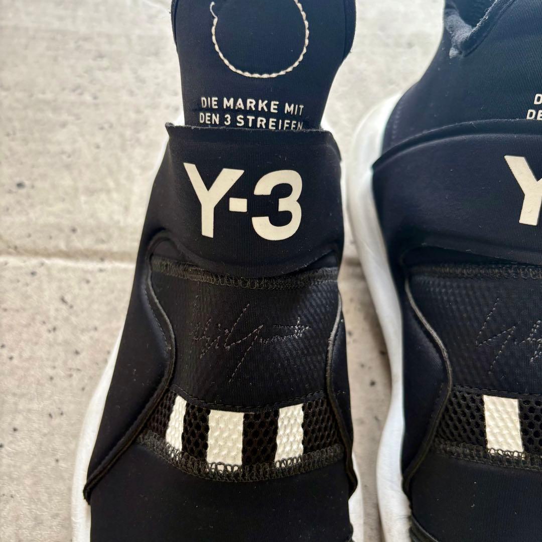 希少☆Ｙ－３ (ワイスリー)☆スベロウ☆ブラックスニーカー☆ヨウジヤマモト☆42