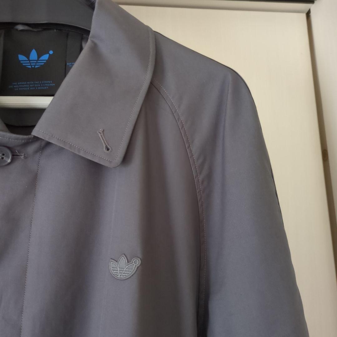 【美品・稀少サイズ4XO】adidasBLUE VERSIONトレンチコート