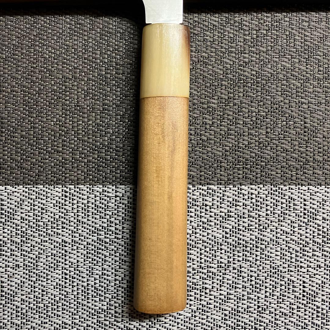 正本　本焼薄刃包丁　天然砥石で本刃付け済み❗️