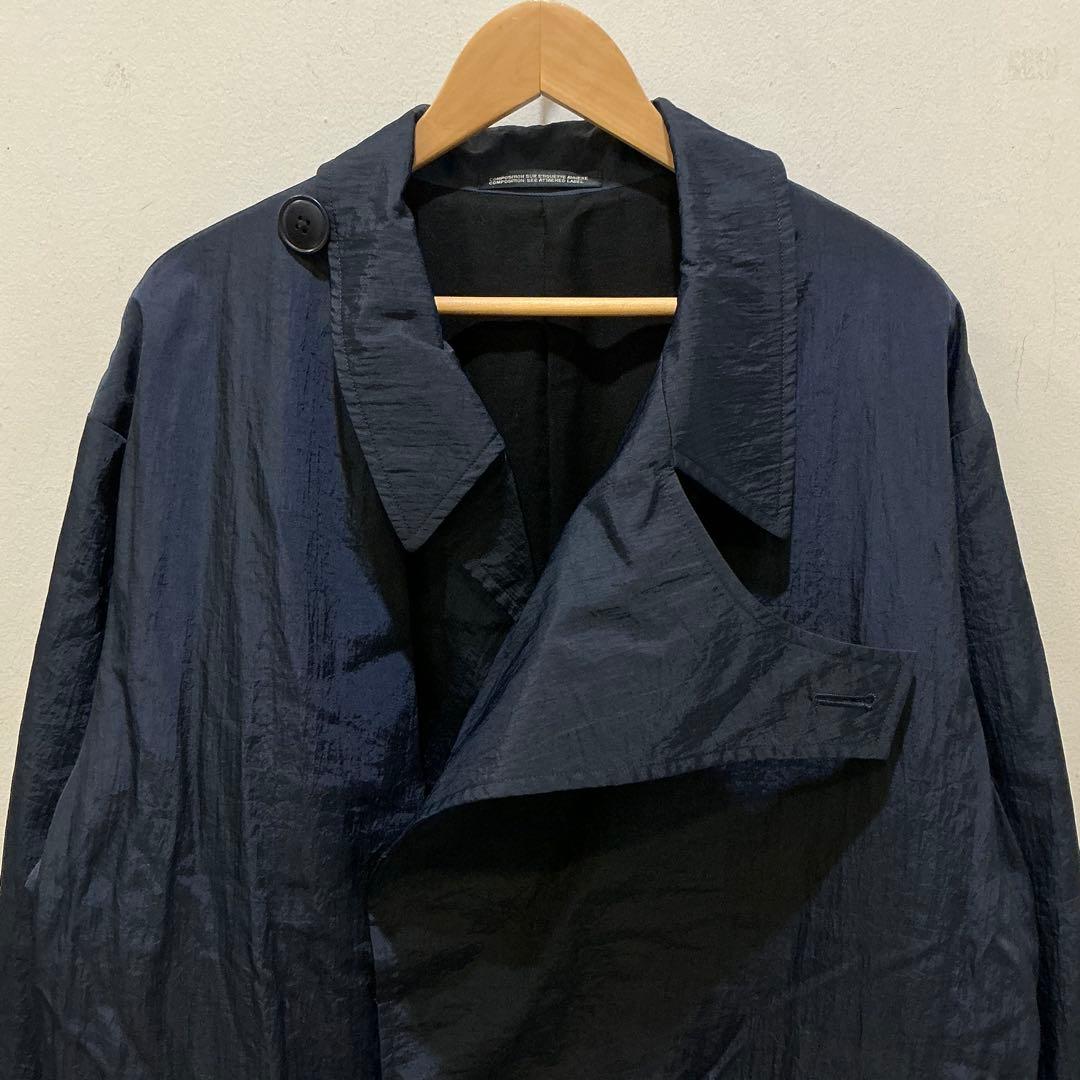 YOHJI YAMAMOTO pour homme ヨウジヤマモト ロングコート