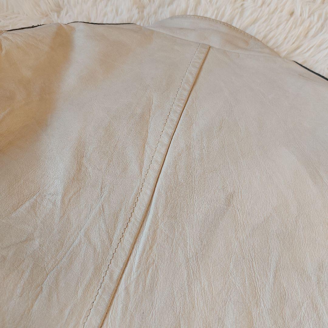 ジャケット・アウター Schott CLASSIC RACER Single Riders White