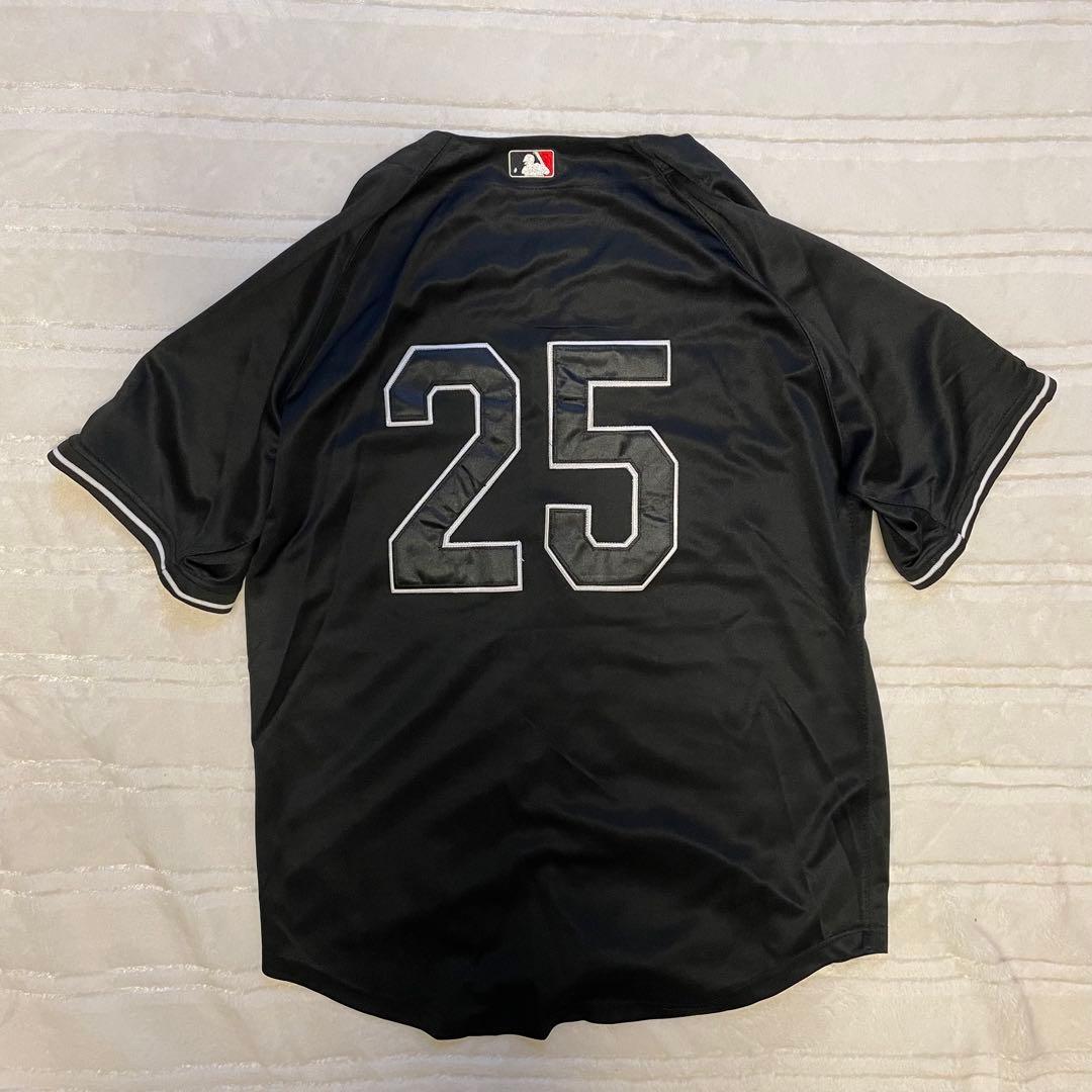 ニューヨーク ヤンキース 2009 MLB ブラック25番 Majestic