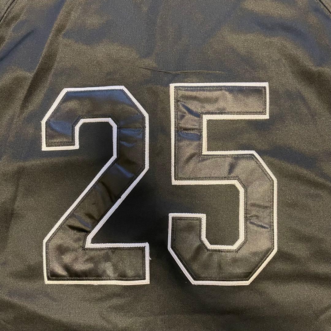 ニューヨーク ヤンキース 2009 MLB ブラック25番 Majestic