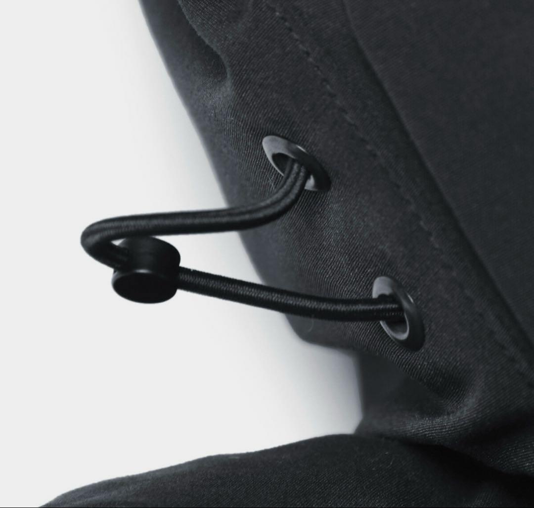 カナダグース　希少Lサイズ　ブラックレーベルミスティークパーカー　ブラック