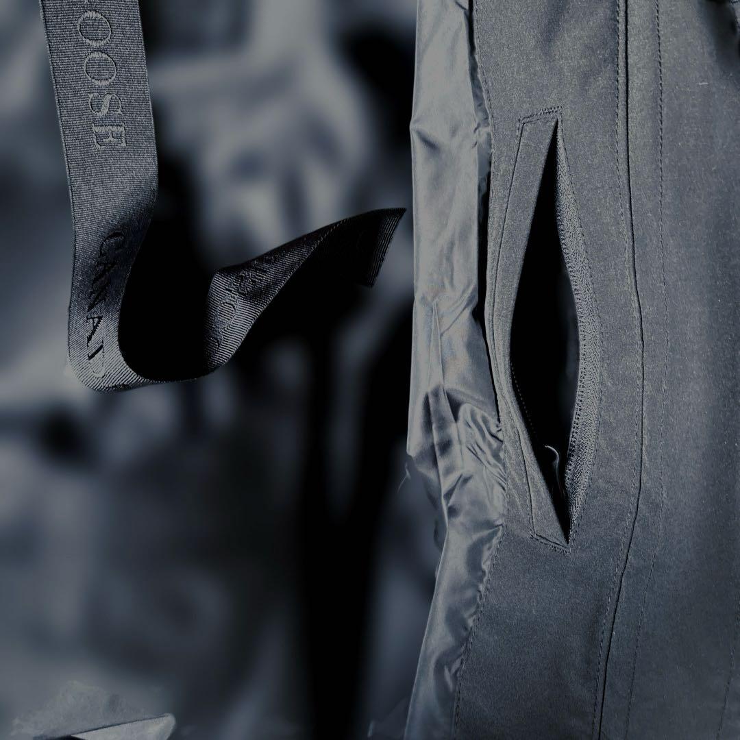 カナダグース　希少Lサイズ　ブラックレーベルミスティークパーカー　ブラック