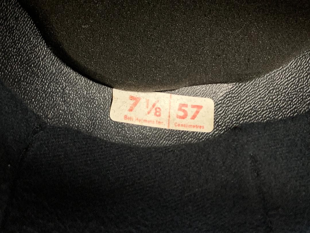 当時モノ　BELL　STARⅡ　ベルスター２　希少サイズ　内装リペア　ビンテージ