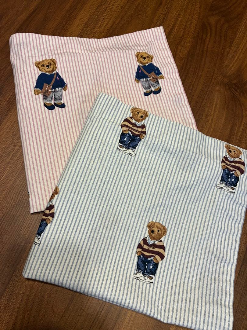 ラルフローレン　クッションカバー　２枚セット