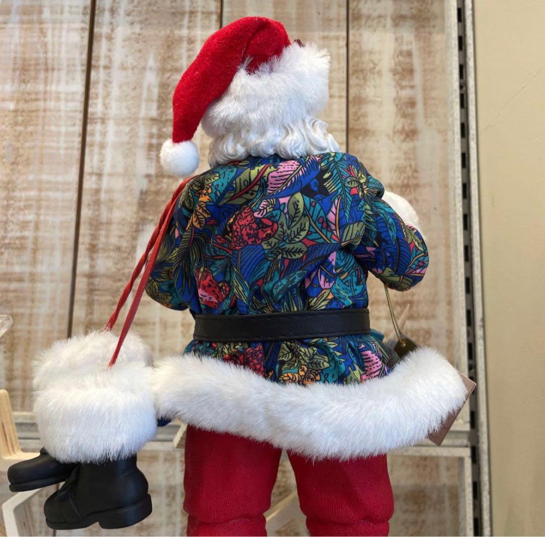 ハワイ直輸入　サンタ　アロハサンタ　クリスマスオブジェ