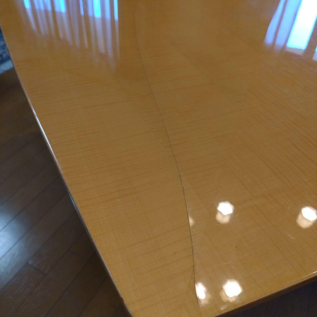 松創 ダイニングテーブル 6人掛け シカモアメープル 大塚家具 大型 W200㎝