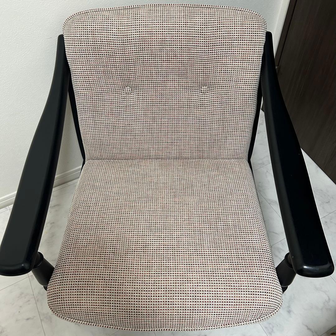 【美品】カリモク　チターノ　一人掛け　アームチェア　レトロ　ヴィンテージ