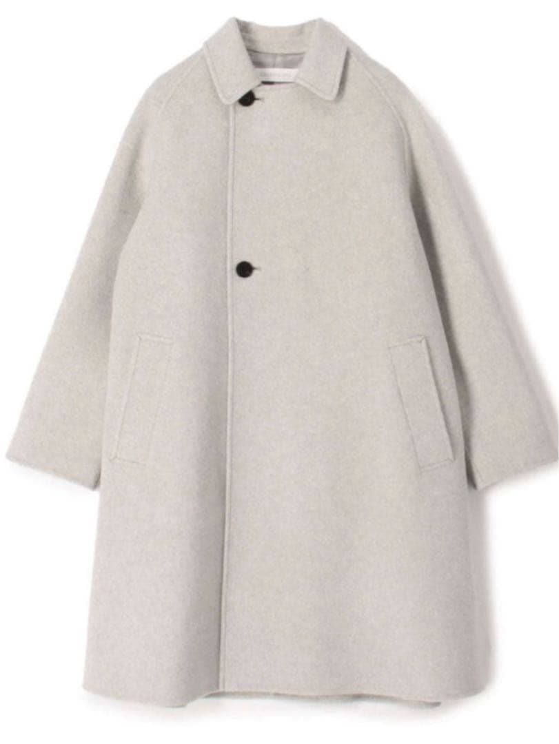 ギャルリーヴィーカシミヤダブルフェイスオーバーコート