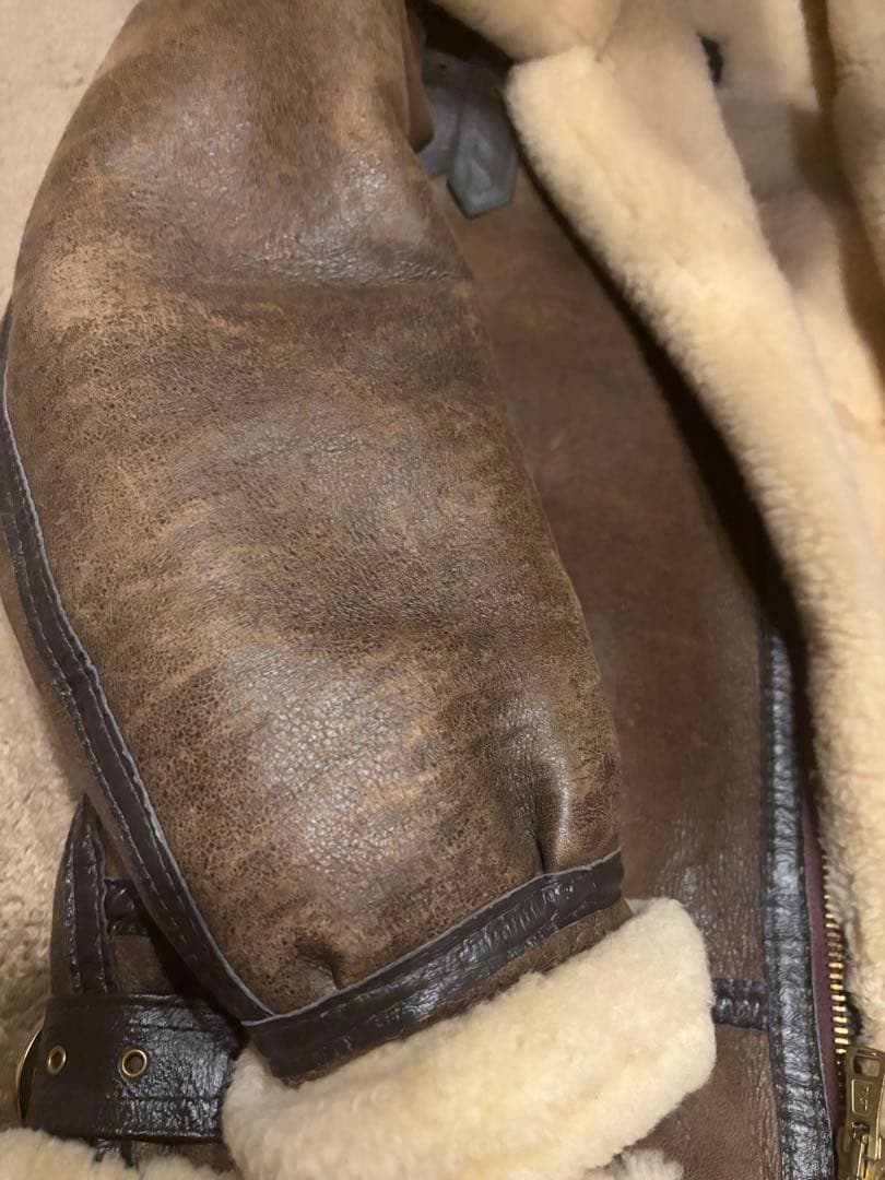 B-3フライトジャケットメイドインアメリカ US SHEEPSKIN 大幅値下げ