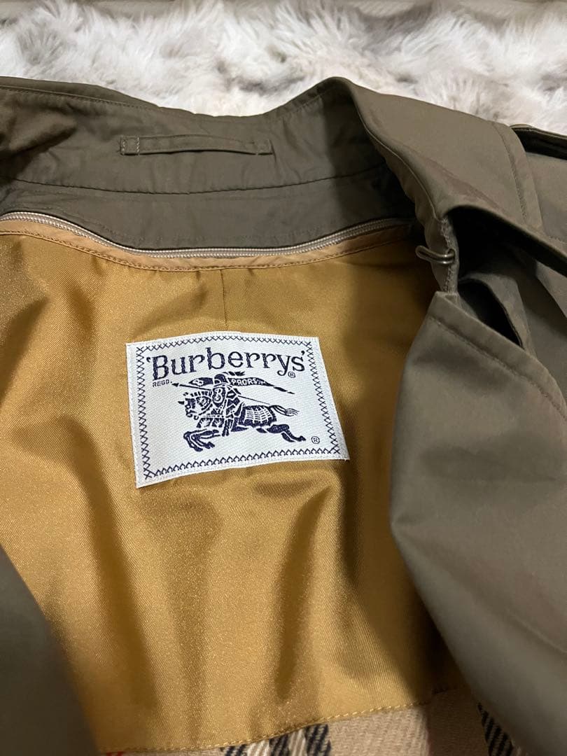 Burberrys 白タグトレンチコート オリーブグリーン