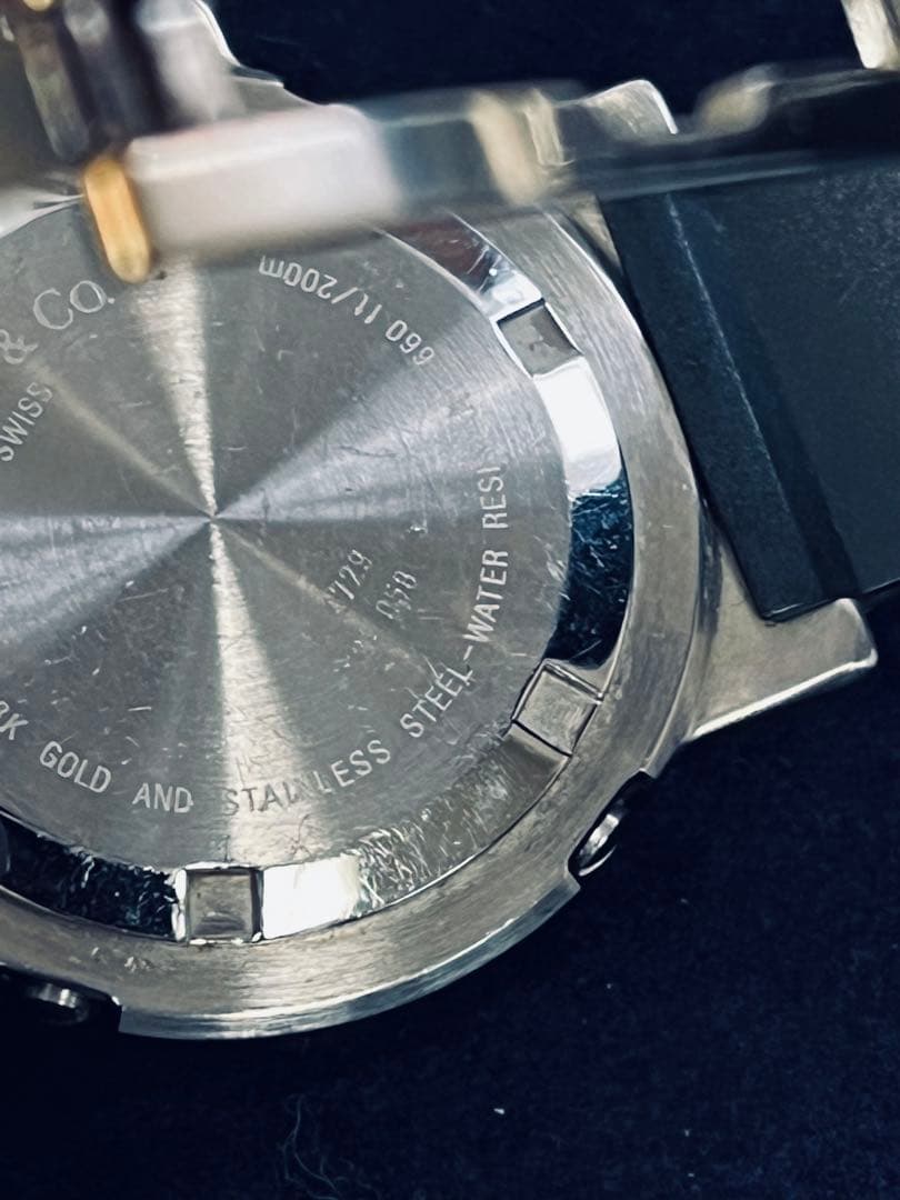 TIFFANY & Co. 腕時計 L0729 不動　ジャンク品