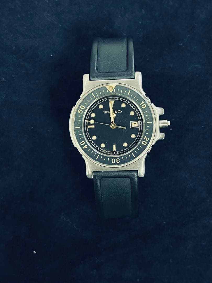 TIFFANY & Co. 腕時計 L0729 不動　ジャンク品