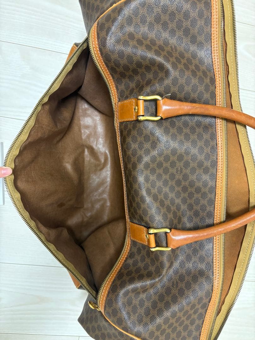 CELINE セリーヌ　マカダム柄　ボストンバック 旅行
