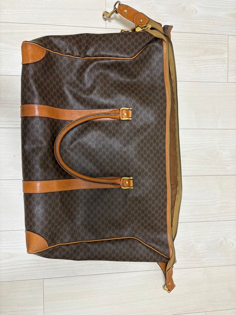 CELINE セリーヌ　マカダム柄　ボストンバック 旅行