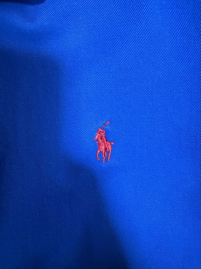 希少　USA製　80s ラルフローレン スウィングトップ　フェード　ブルー