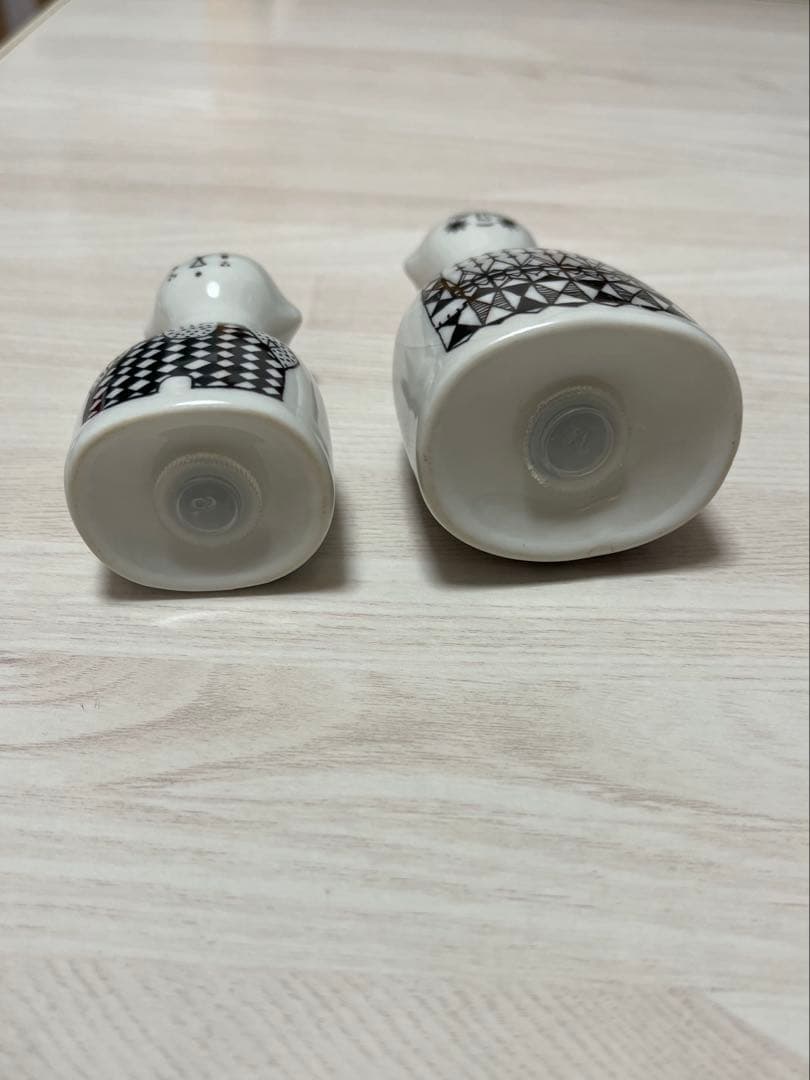 Porsgrund アンティーク　陶器　ソルト&ペッパー入れ