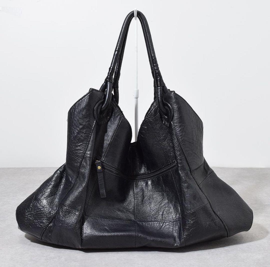 バッグ 00s archive goa Intrecciato leather bag