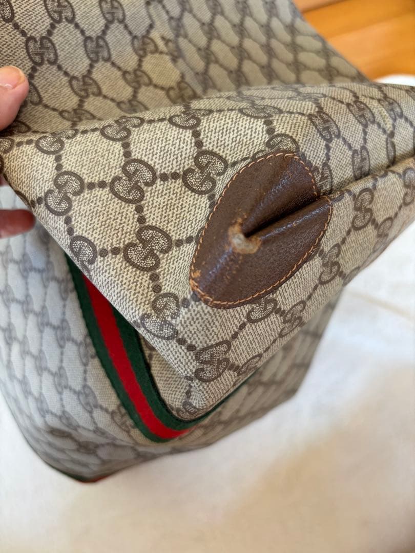 Gucci GGキャンバス ボストンバッグ
