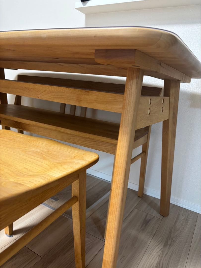 ※価格交渉OK hatta woody 木製ダイニングテーブルセット
