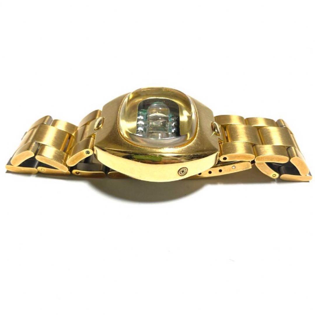 レトロフューチャー LEDウォッチpulser type クリアー スケルトン