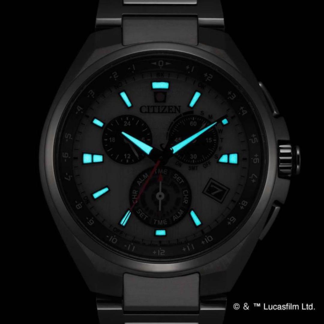 シチズン アテッサ エコドライブ電波時計 スターウォーズ R2-D2限定モデル