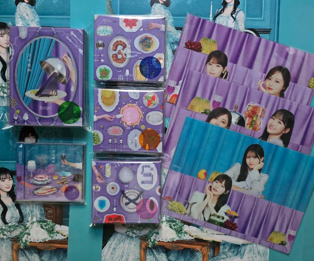 乃木坂46 My respect 完全生産限定盤+初回盤ABC+通常盤 5枚 ②