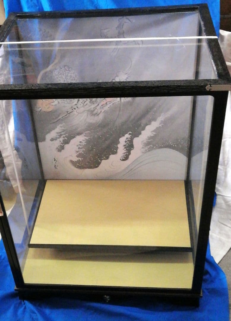 鎧や兜飾り用　ガラスケース