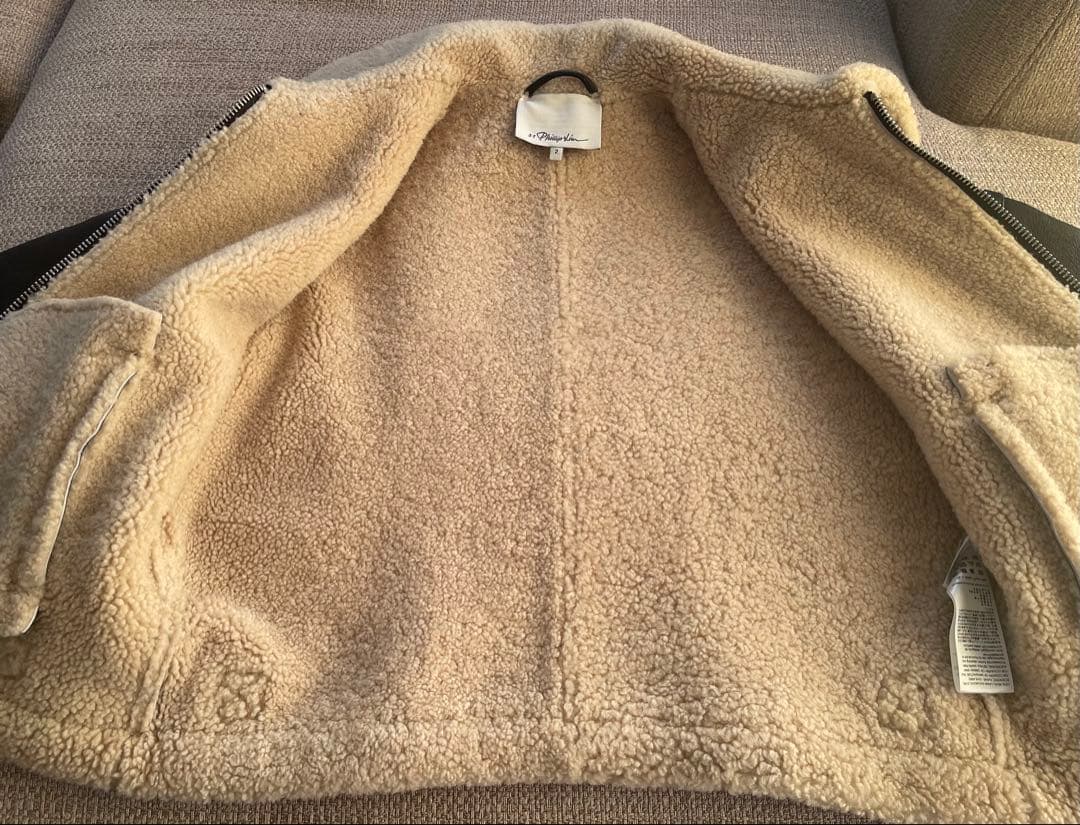 3.1 フィリップリムDOLMAN AVIATOR STYLEレザージャケット