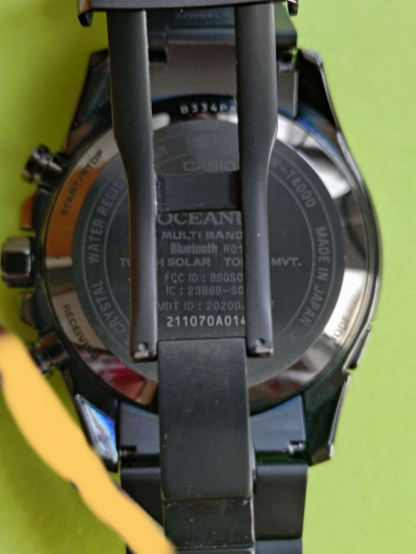 CASIO OCEANUS OCW-T4000BA-1A3JF 電波腕時計