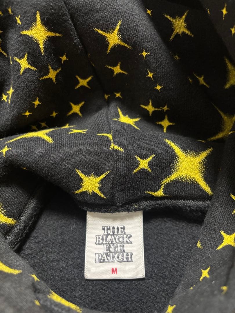 【希少】BlackEyePatch スタープルオーバーパーカーブラックアイパッチ