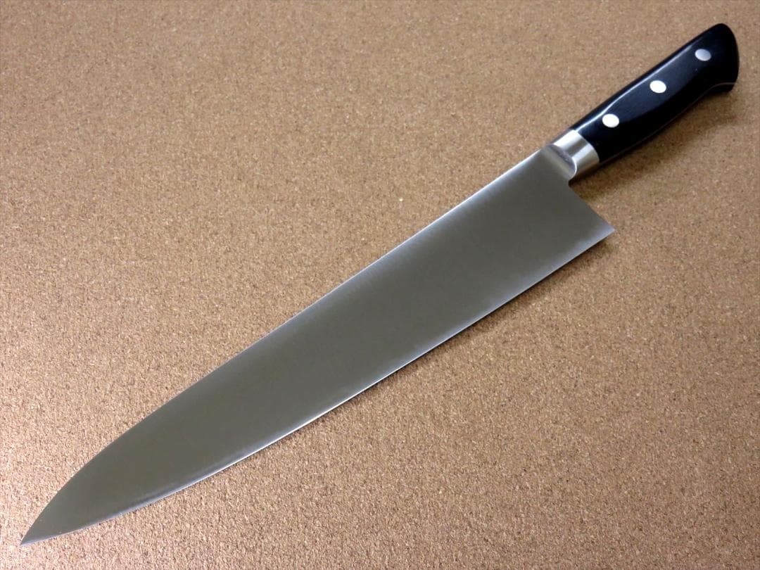 関の刃物 牛刀 270mm V金1号 ステンレス系高炭素鋼 プロ仕様 両刃包丁