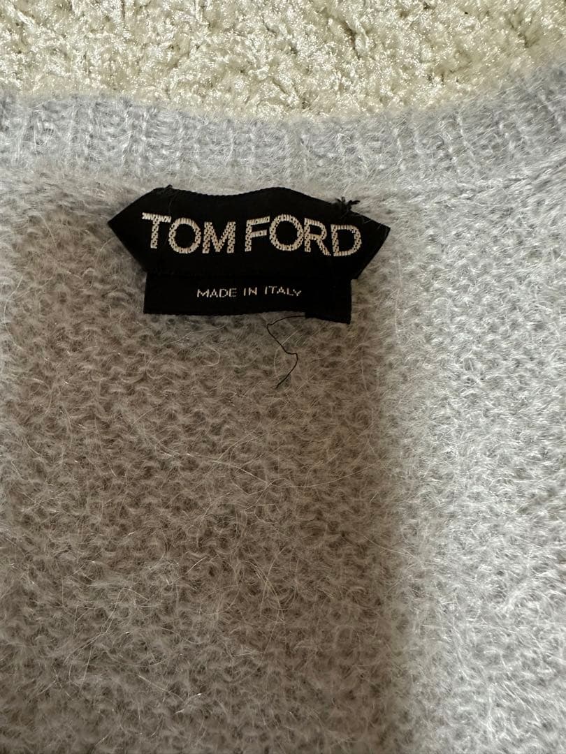 TOM FORD グレー ニット　トムフォード　セーター