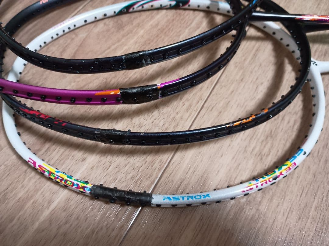 ラケット4本セット ナノフレア アストロクス
