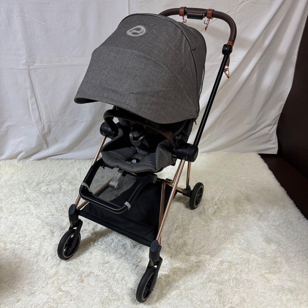 極美品　Cybex Mios JP3 ローズゴールド 上位モデル ベビーカー