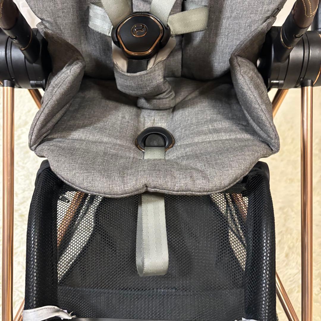 極美品　Cybex Mios JP3 ローズゴールド 上位モデル ベビーカー