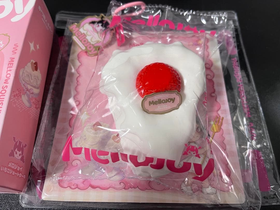 Mellojoy スライスケーキ クリーミークリーム いちご マジックパウダー付