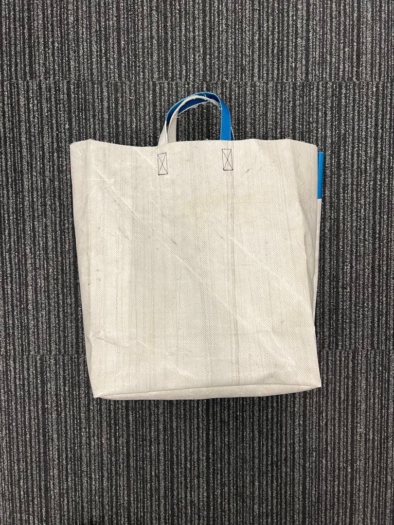 FREITAG miami vice トートバッグ ホワイト/ブルー