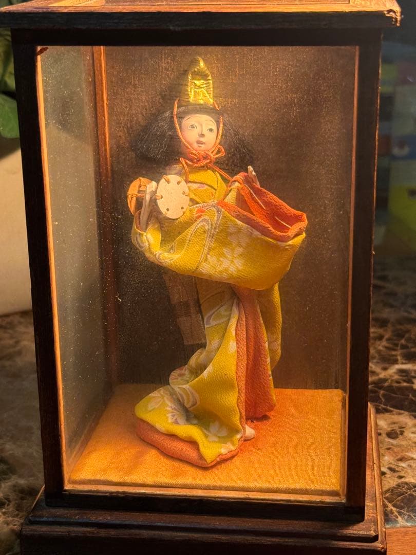 曰く、、、伶子ちゃん　昭和14年　人形　高さ約30cm