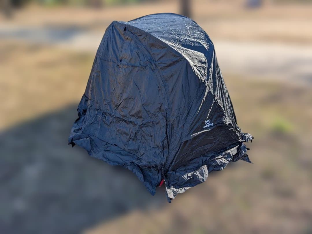 GOGlamping SKYEYE自立式テント TC ＋専用フライシート(黒)