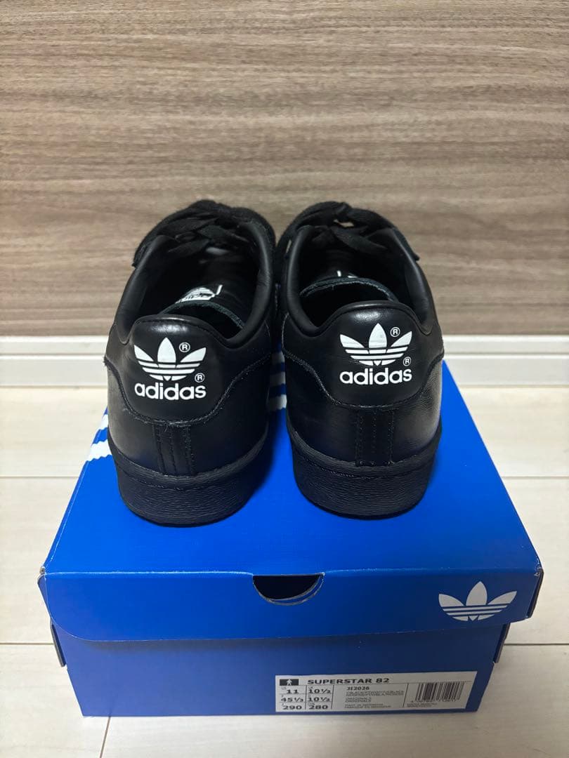 adidas スーパースター82 29cm ブラック