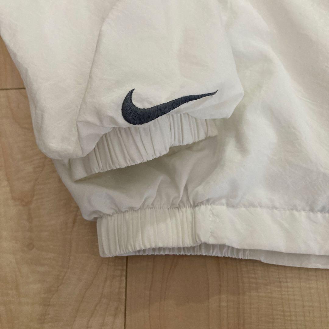激レア90s 銀ダクNIKEテニスロゴナイロンジャケット ウィンドブレカーL