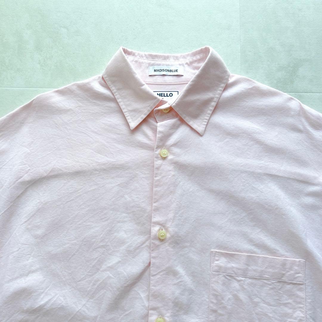 希少✨人気マディソンブルー　J BRADLEY OX SHIRT B刺繍　ピンク