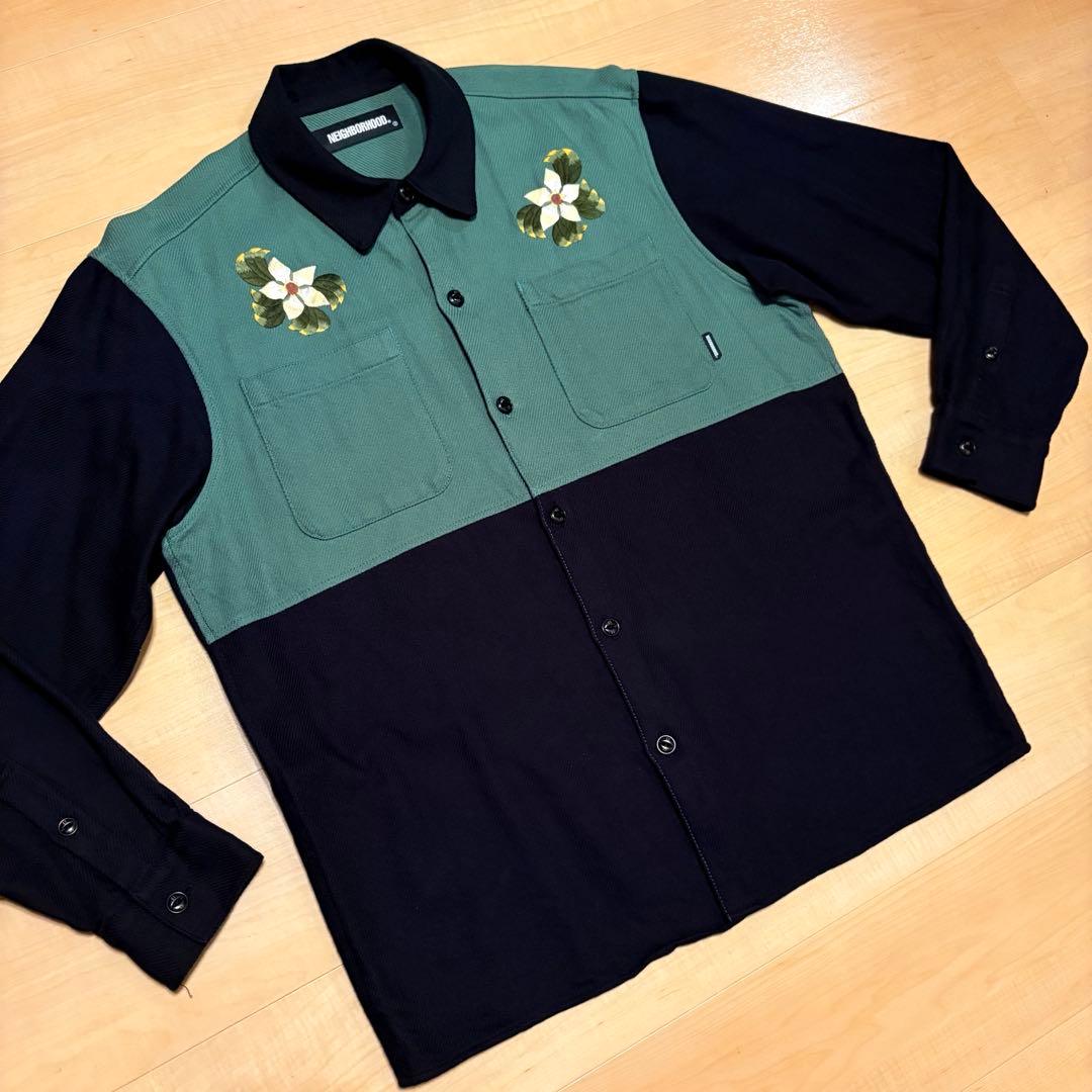 neighborhood コーディロイシャツ　ネイバーフッド