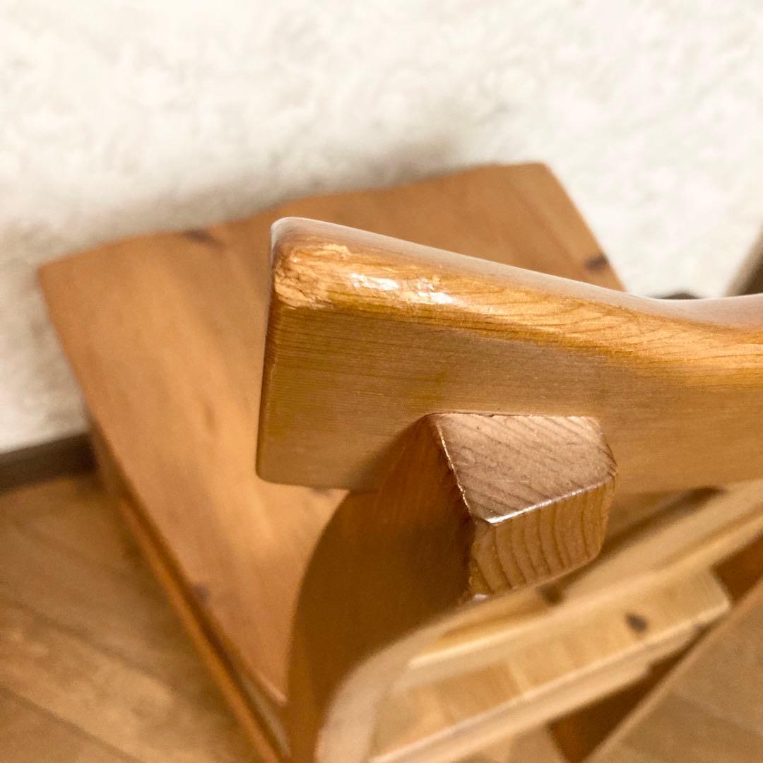 コスガ PROVENCE 木製ダイニングチェア ナチュラル ウッド ②