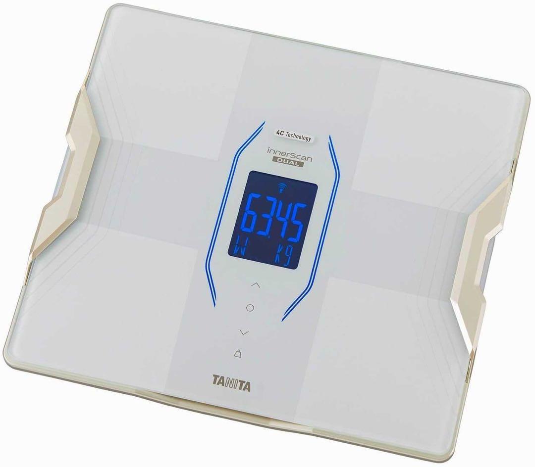 タニタ 体組成計 スマホ連動 RD-915-WH 体重計 ヘルスメーター