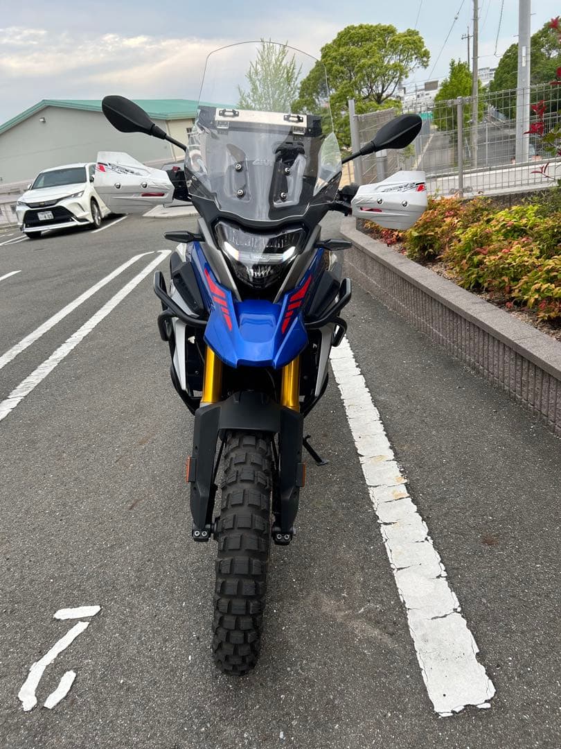 たまきさん専用  G310gs用GIVIロングスクリーン